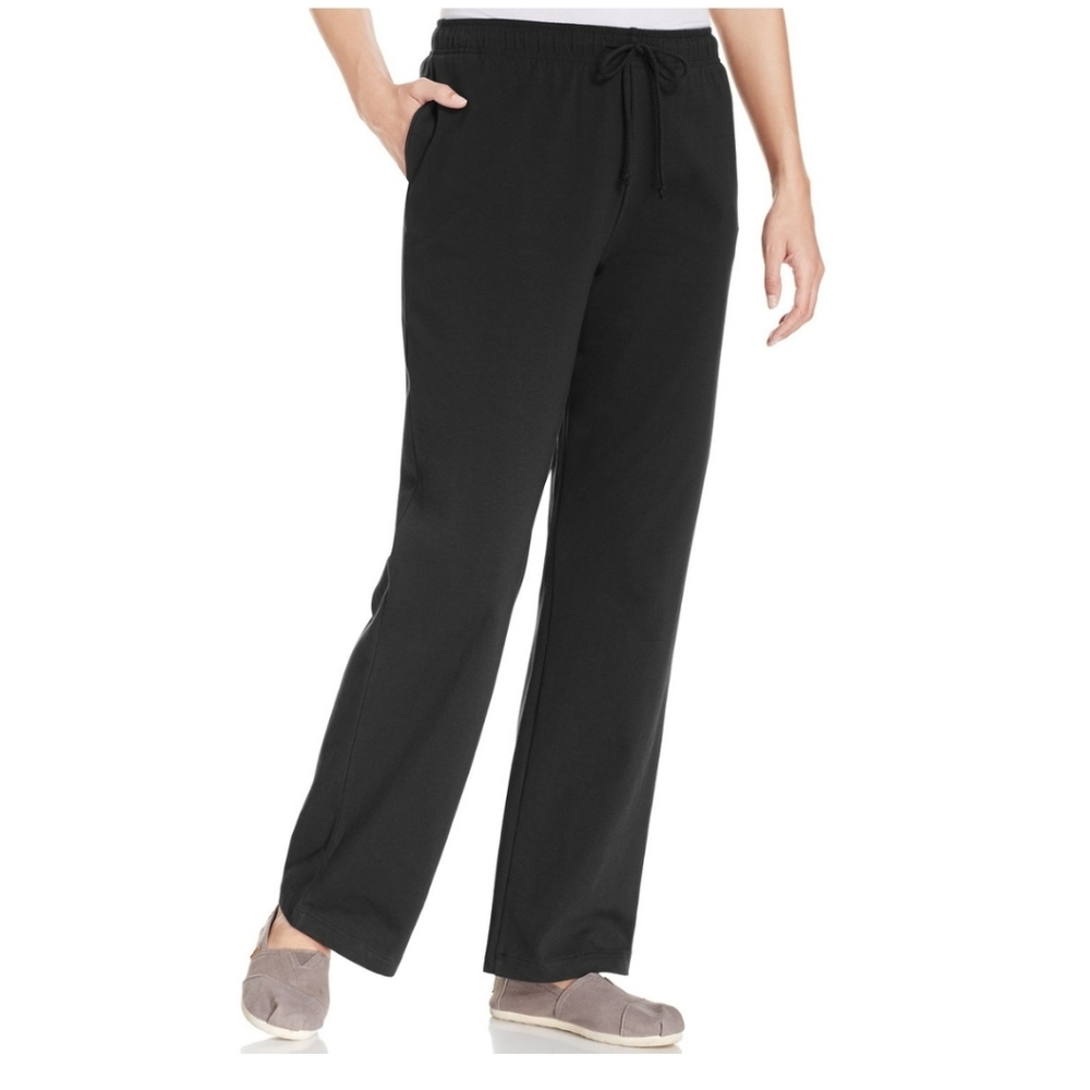 Karen Scott Dport High-Rise Pull-on Pants